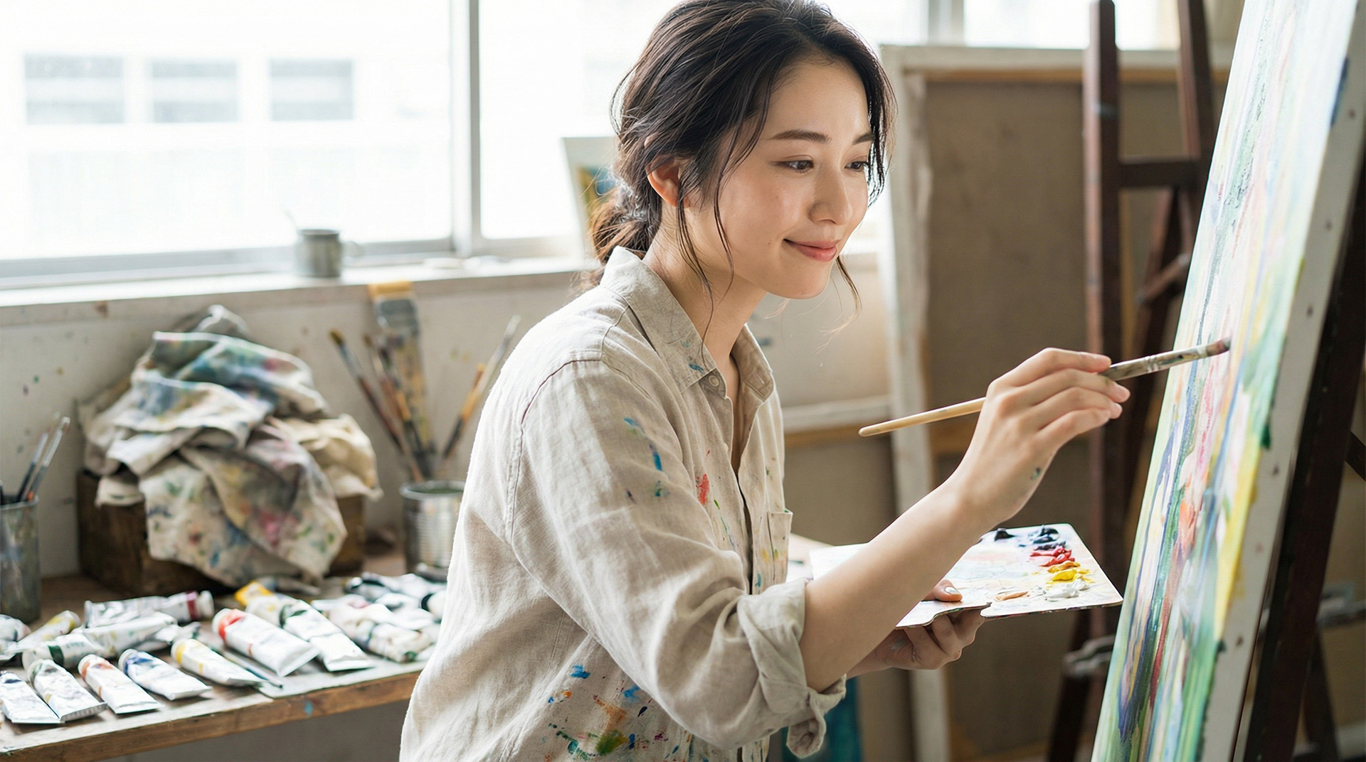 油絵｜趣味紹介